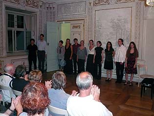 Participants concert in Bad Buchau